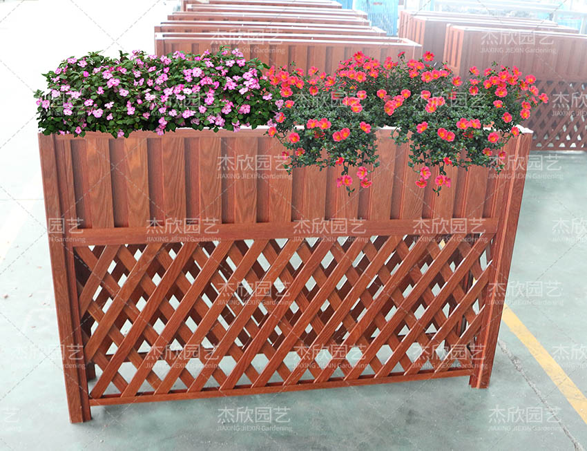 網紅款鋁合金網格隔斷花箱
